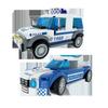 Wanger 2870-90 Formula Racing Sports Car Police Car Series Детские сборные строительные блоки Игрушки