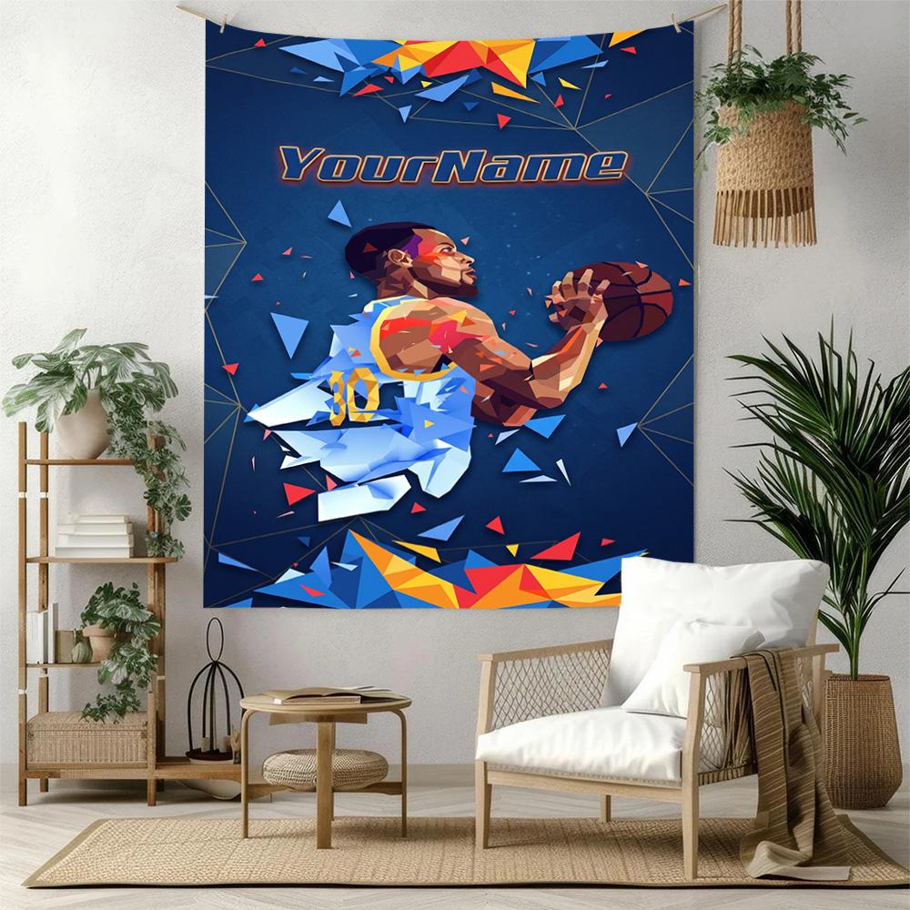 Curry Custom Your Name Wall Decor Tapestry Art For Pet Memorial Birthdaywedding Party Backdrop Family Gift