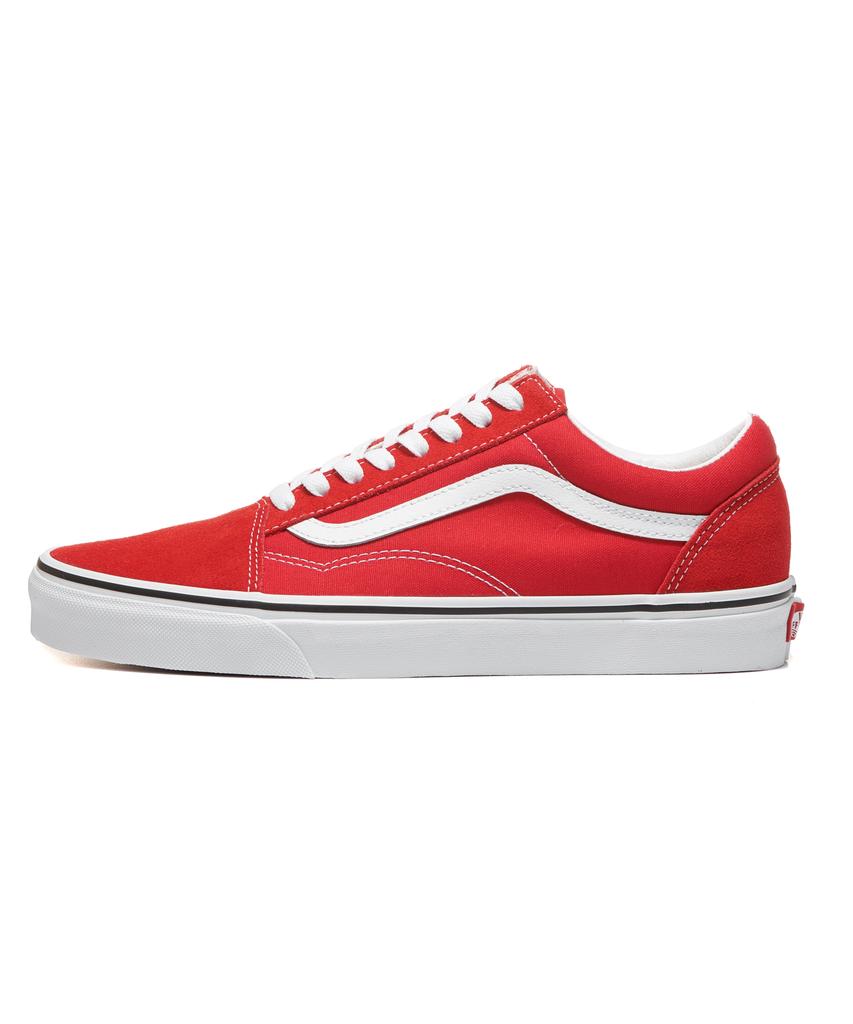 Vans Old School - Racing Red:Белый / Vn0A4Bv5Jv61