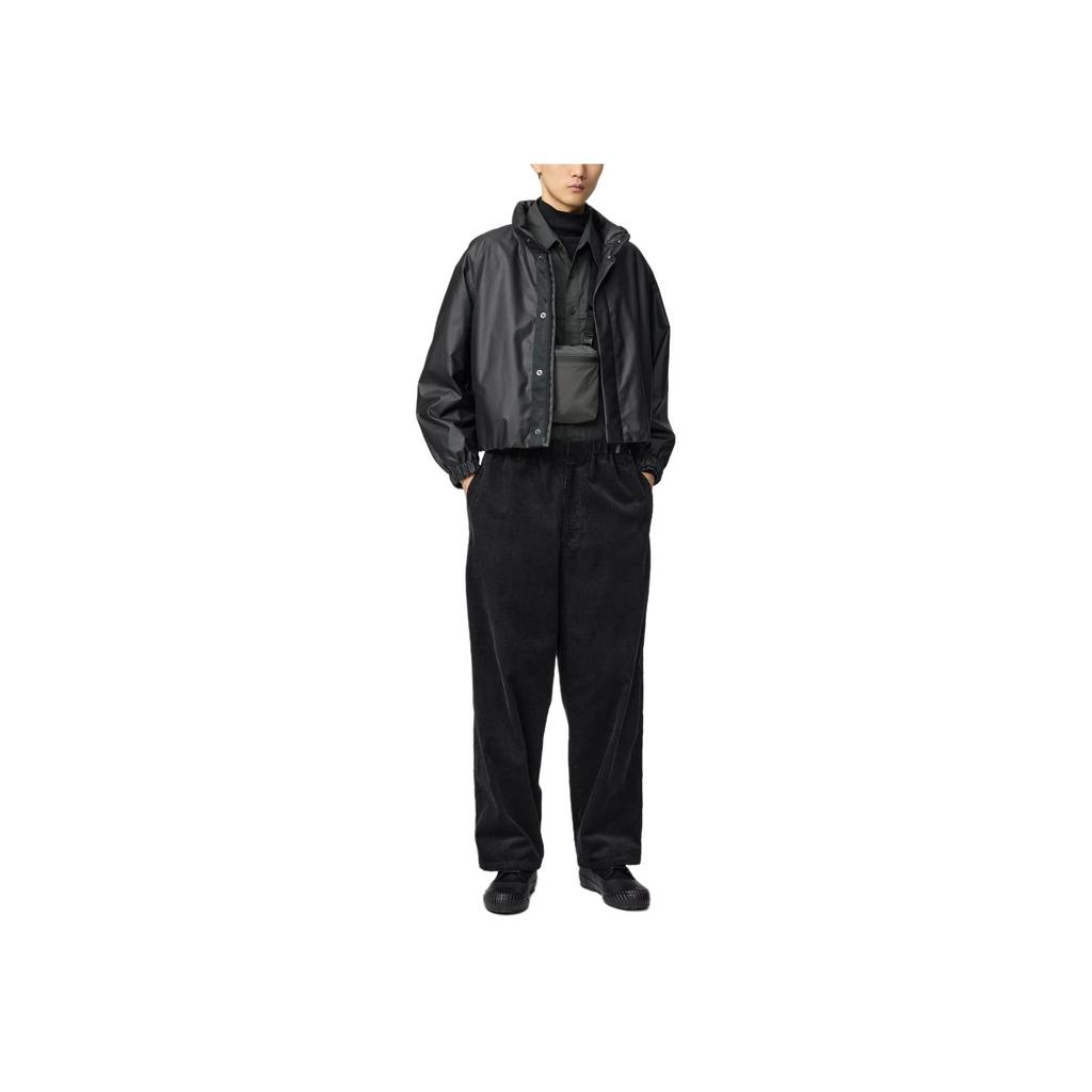 Uniqlo Куртка U Series FW25 однотонная с коротким замком, унисекс, 480062-09