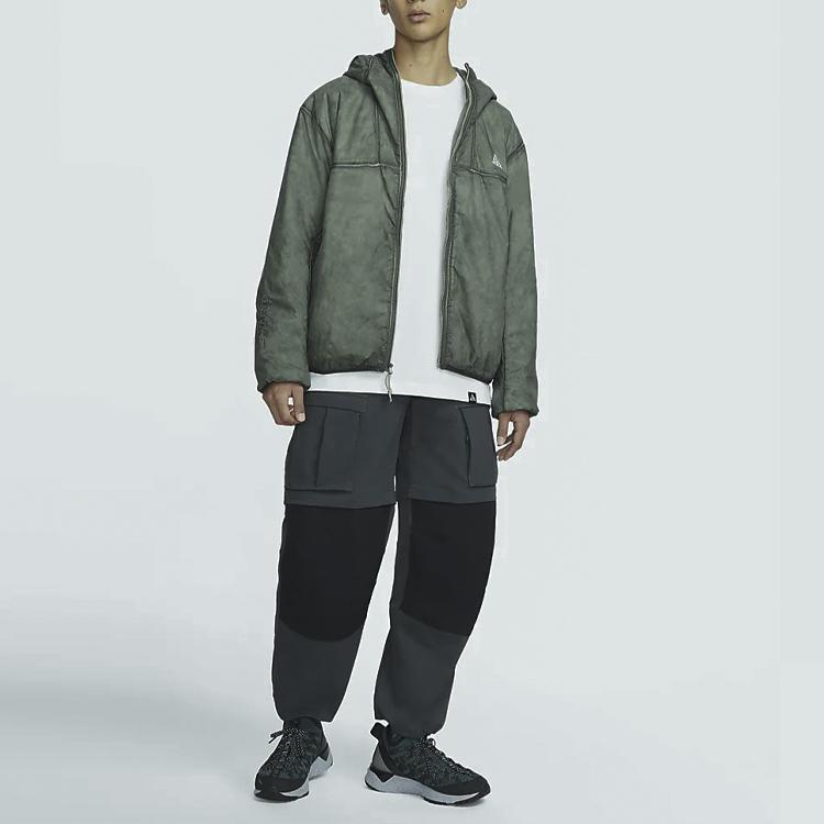 Nike Мужские куртки ACG Зеленая с капюшоном Средняя Другое DJ1257-320