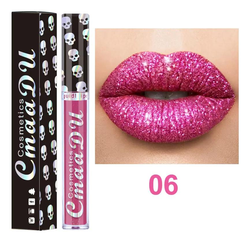 Cmaadu Lip Gloss With 4 Skull Heads Easy To C
