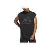 Adidas FW24 The 2025 Collection Chapter 01 Logo Fashion Comfortable Soft Sleeveless Basketball Jersey Unisex Jersey Black IW5647