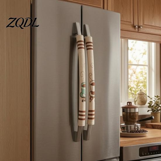 Comfortable Grip Appliance Covers 3Pcs Refrigerator Handle Covers, Washable Anti-Slip Kitchen Door Protector for Home Decor Gift Fridge Microwave Oven