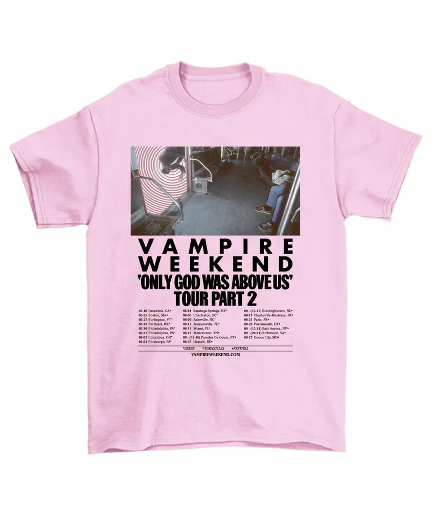 Vampire Weekend 2025 Североамериканский тур Футболка Унисекс Футболка