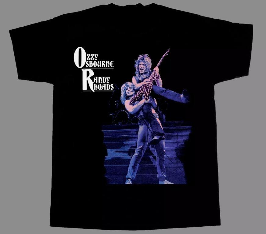Oz Randy Rhoads For Fans Cotton Black All Size Unisex Shirt Unisex T-Shirt