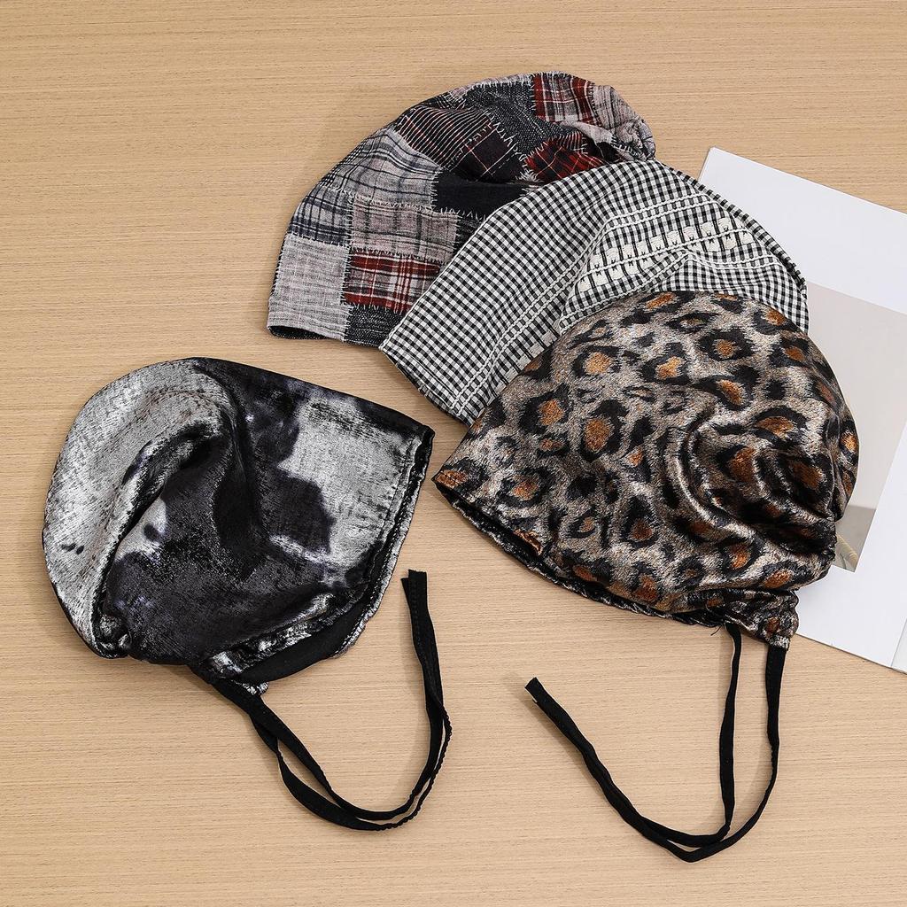 Женская ретро шапка-бини в стиле пустоши - Легкий, дышащий летний платок на голову