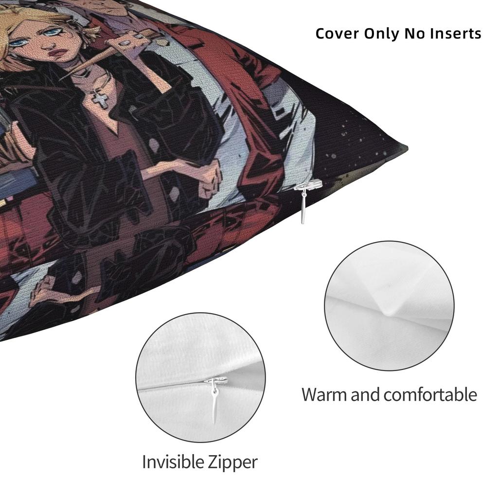 Pillow Case Buffys the V-Vampire Slayer Comfy Pillow Cover For Office Car Home Decor Cute Funny Pillowcases
