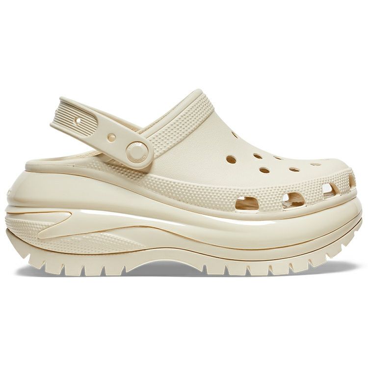 Crocs Кроссовки унисекс Mega Crush Clog Bone кремовые 207988-2Y2