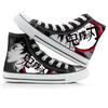 2024 Demon Slayer Print Canvas Shoes Fashion Anime Student Men Women Unisex Casual Shoe Lovers Couples Shoes