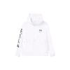 Fila Casual Letter Logo Print Lightweight Comfortable Woven Hooded Jacket Men Jackets Standard-White F11M228701F-WT