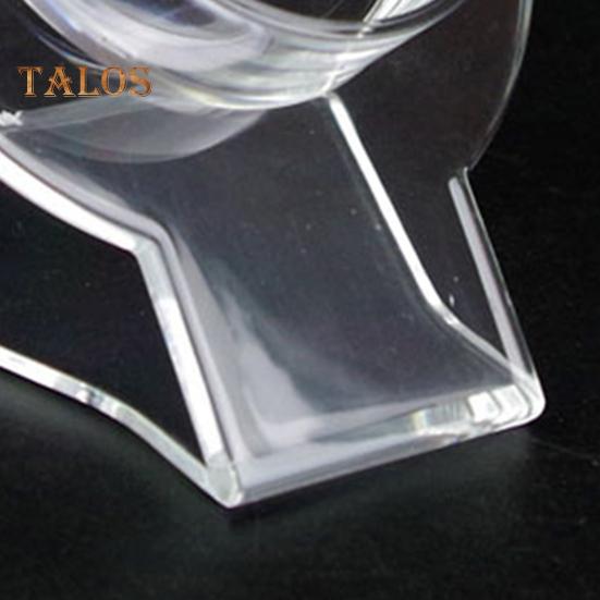 5 шт. Прозрачный держатель для браслета, компактный портативный органайзер для часов, противоскользящая стойка для ювелирных изделий для домашнего ювелирного магазина