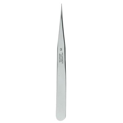 Пинцеты Keiba Precision из нержавеющей стали, немагнитные, кислотостойкие, стальные, (Прямо), TS-3-S