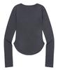 MUCENT Muse Cut U-Neck Rounded Long Sleeve Tee (4 Colors)