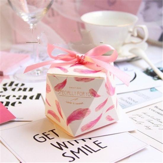 3 шт. разноцветные коробки и пакеты для подарков на свадьбу и день рождения