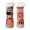1 Pair Winter Floor Socks Thickened Fuzzy Plush Warmth Retention Christmas Print Leg Warmer Silicone Bottom Fall Winter Floor Socks Holiday Gift
