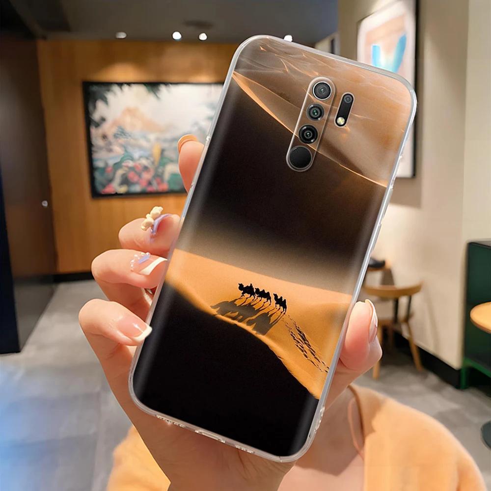 Чехол для телефона Xiaomi Redmi 9 Милый чехол для телефона с пандой для Redmi 9 Prime Redmi9 Чехлы Funda Мягкий силиконовый защитный чехол на заднюю панель