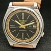 Б/У винтажные мужские часы SEIKO 5 AUTOMATIC 7009A из Японии с черным циферблатом a434968-2 R122-a434968