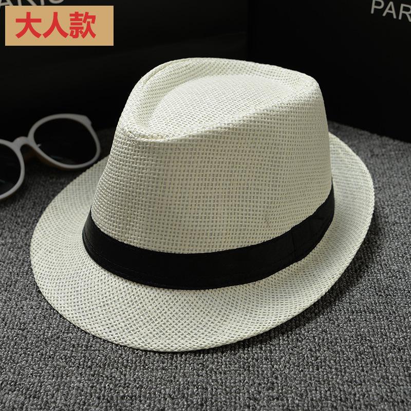 [Papyrus] Parent-Child Model, Panama Solid Color Jazz Hat, Children'S British Top Hat, Male And Female Couples Model