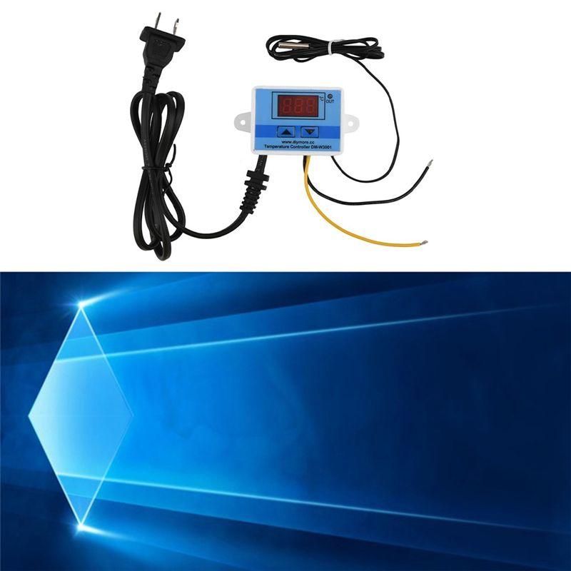 A84E-110-220V/1500W XH-W3002 Контроллер Компьютеризированный Цифровой Переключатель Контроля Температуры Интеллектуальный Контроллер С Вилкой США