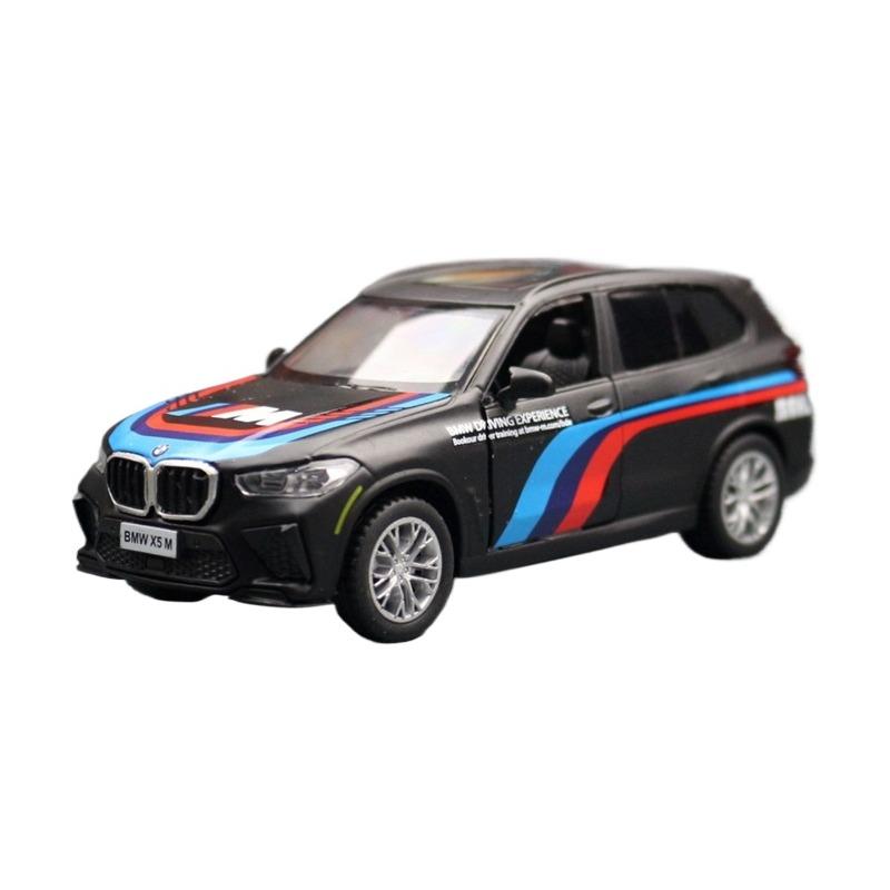 1/43 BMW X5M SUV Alloy Car Model Diecast Metal Track Racing Vehicles Car Model Simulation Collection Childrens Toy Gift