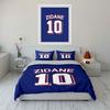 "Zidane name and number." Bedding sets Duvet cover sets Duvet covers Pillowcases(1 * Duvet Cover 2 * Pillowcases, without duvet insert)