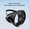 Oval Snorkel Diving Mask Spearfishing Mask Panoramic Wide View Scuba Goggles Tempered Glass Lens Diving Goggles For Adults