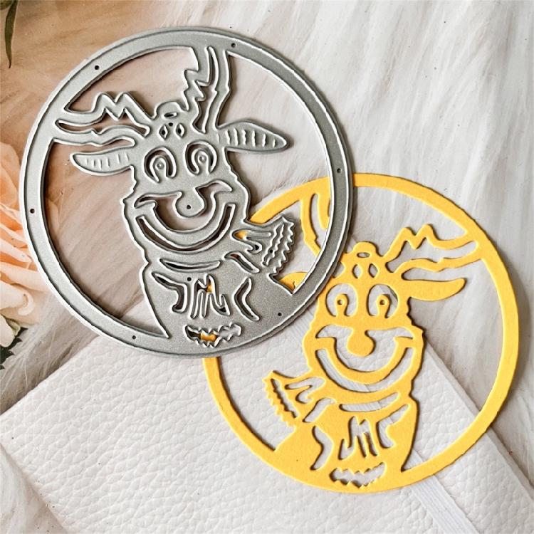 Christmas Themed Cutting Dies Carbon Steel Embossing Die Cut Templates For Scrapbooking Photo Album Planner Decoration