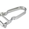 Stainless Steel Peeler U Shape Ergonomic Handle Fruit Peeler Vegetable Peeler for Kitchen Silver