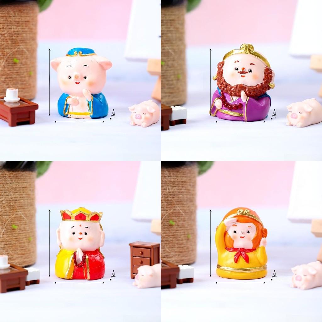 To Journey The West Cartoon Resin Figurine For Kids Decor And Supplies Party
