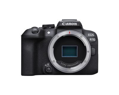 Canon Беззеркальная камера EOS R10 для видеоблогов Видео 4K Процессор изображений DIGIC X Высокоскоростная съемка Отслеживание объектов Компактный и легкий Обнаружение объектов для