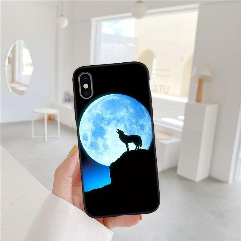CJ8 Animal Wolf Soft Shell Phone Case for Xiaomi Xiaomi Poco M4 M5 M6 M7 X3 X6 X7 F8 Ultra Pro GT NFC