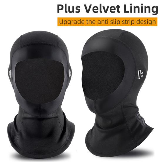 Спортивная термовелосипедная Балаклава, головной убор, мягкий эластичный, дышащий, ветрозащитный, нескользящий, зимний теплый головной убор