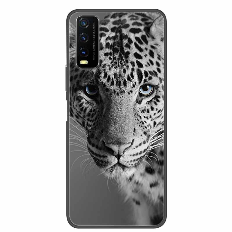 Чехол для Vivo Y20 Мраморный Мягкий Силиконовый Задний Чехол для Vivo Y20S Y20 S Y 20i Чехол для Телефона для Vivo V2027 Y20i Coque Funda Сумка