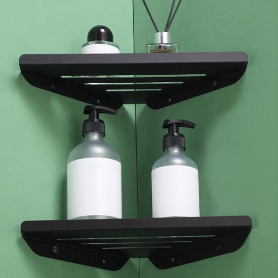 1/2 шт. угловые полки для ванной комнаты, нержавеющая сталь 304, простая установка, душевая стойка с дренажным дизайном