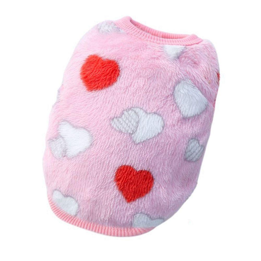 Warm Soft Cartoon Winter Yorkshire Pet Dog Clothes Dog Sweater For Small Dogs Dog Vest