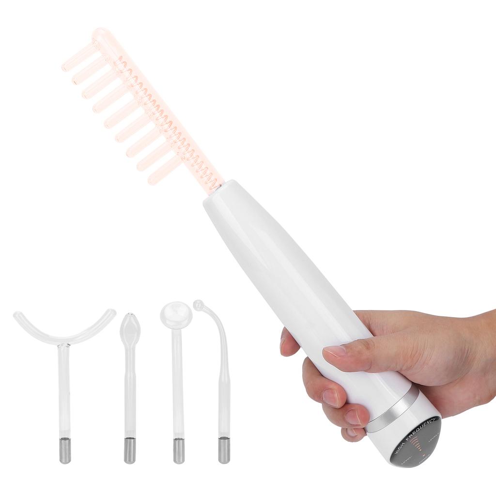 High Frequency Skin Therapy Wand Machine Portable Wrinkle Reducing Anti Aging Skin Tightening Device
