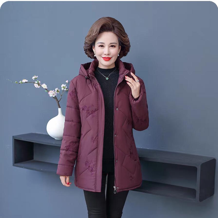 Женские пальто Зимние парки с капюшоном Элегантные Свободные Толстые Теплые Верхняя одежда Женские куртки