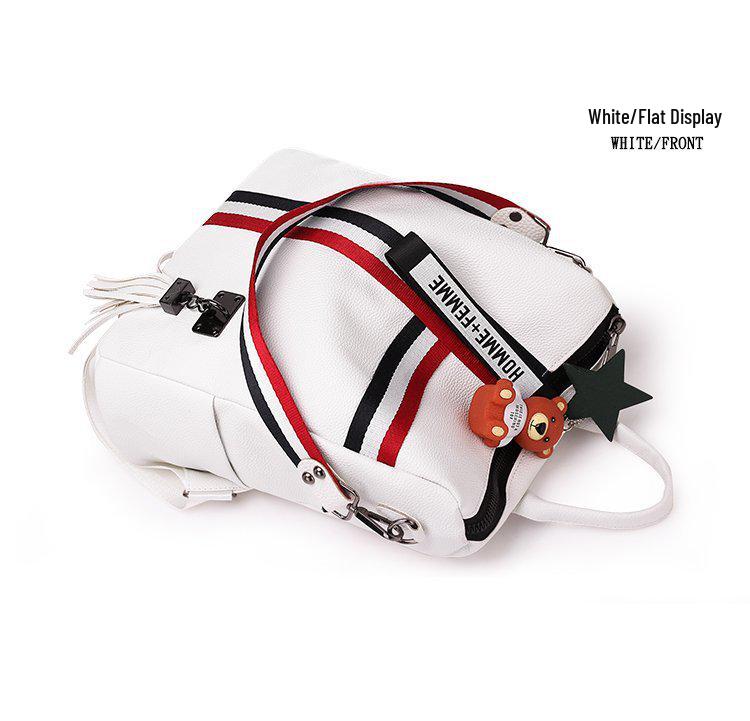 Кулон-лента Медведь Двусторонний плечевой рюкзак для женщин