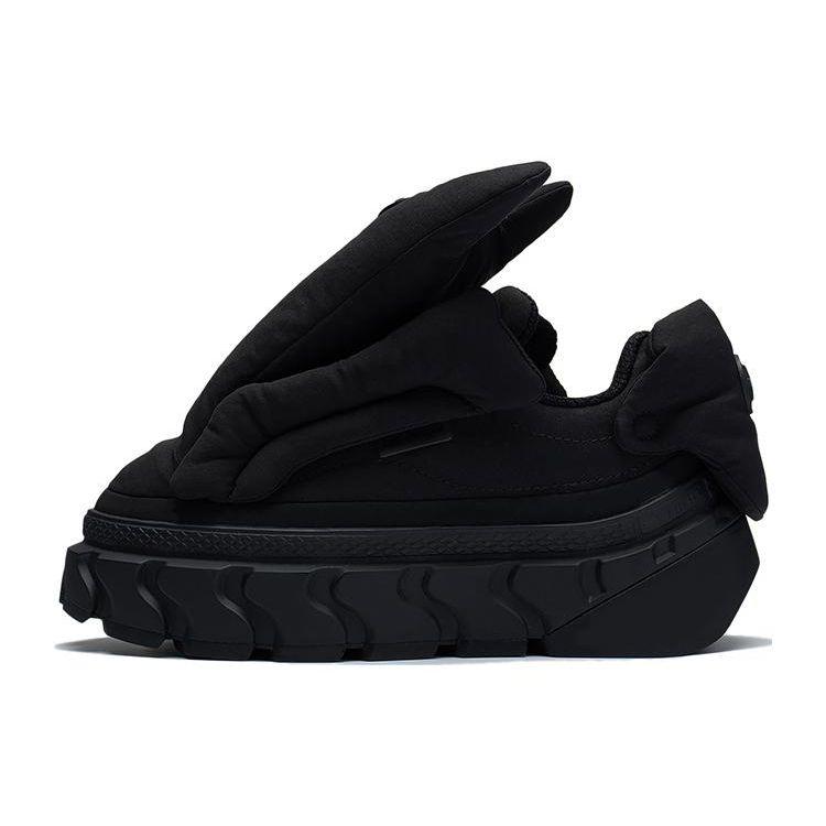 Li Ning Surging Luck High-Top Sports Casual Shoes Women Sneakers Black AGCS226-3