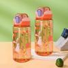 600 мл бутылка для воды с изображением животных из мультфильмов портативная предохранительная чашка с соломинкой для детей герметичный питьевой кувшин для кемпинга на открытом воздухе путешествия