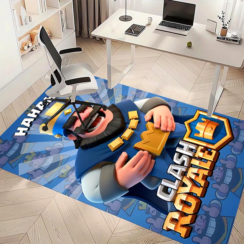 Впитывающий моющийся ковер с принтом Clash Royale, нескользящие коврики для ванной, кухонные коврики, коврик для йоги, коврик для прихожей, коврики для кемпинга и пикника