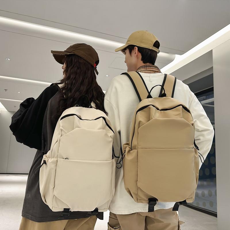 Школьный рюкзак для младших школьников, женский однотонный рюкзак, студенческий рюкзак в студенческом стиле