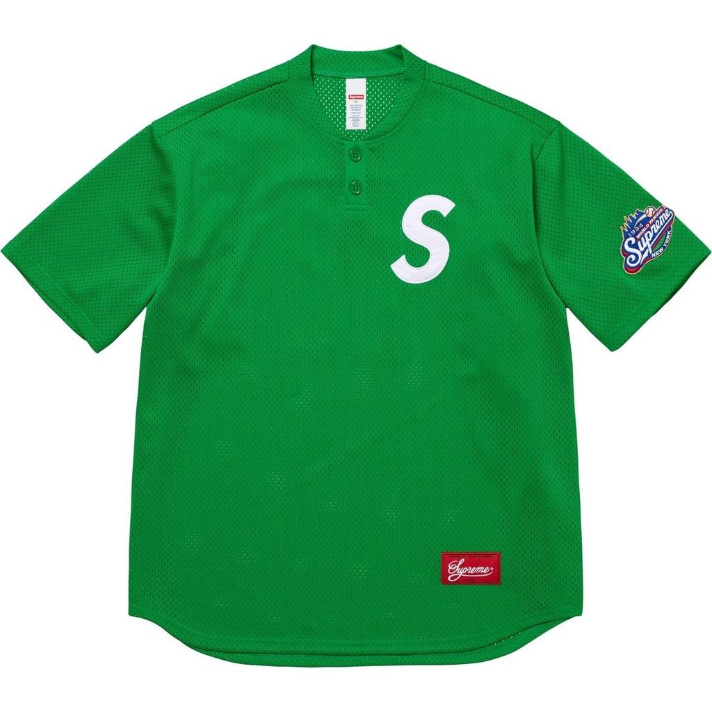 Supreme S Logo Henley top Unisex SUP-SS25-061