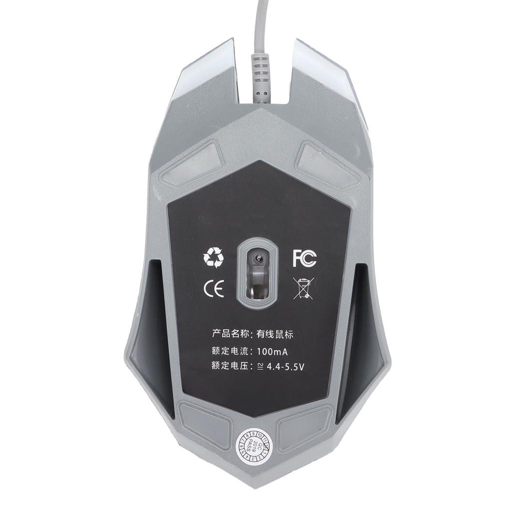 Wired Mouse USB Port Gaming Business Luminous Optical Computer Accessories