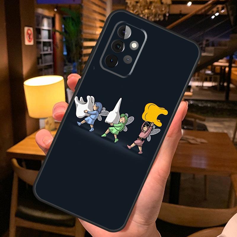 Чехол с рисунком зубов для стоматолога для Samsung Galaxy A56 A36 A54 A34 A14 A06 A16 A26 A12 A32 A52 A13 A33 A53 A15 A35 A55