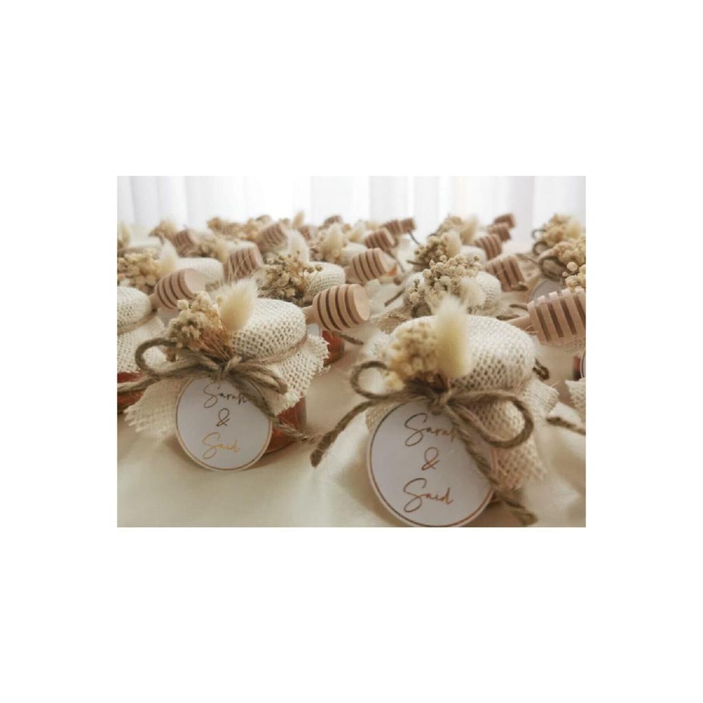 Подарочная банка с медом: обещание, помолвка, свадьба, подарок на день рождения