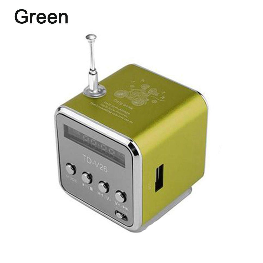 Сабвуфер LINE IN Мини FM-радио Bluetooth-динамик MP3-плеер Ретро-динамик Автомобильное радио