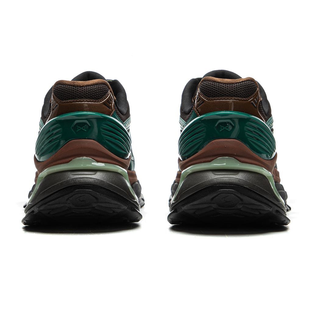 Li Ning Fierce Steed BOW Trendy Fashion Support Stable Durable Low-Top Casual Shoes Men Casual Shoes Green Brown AZGU061-4