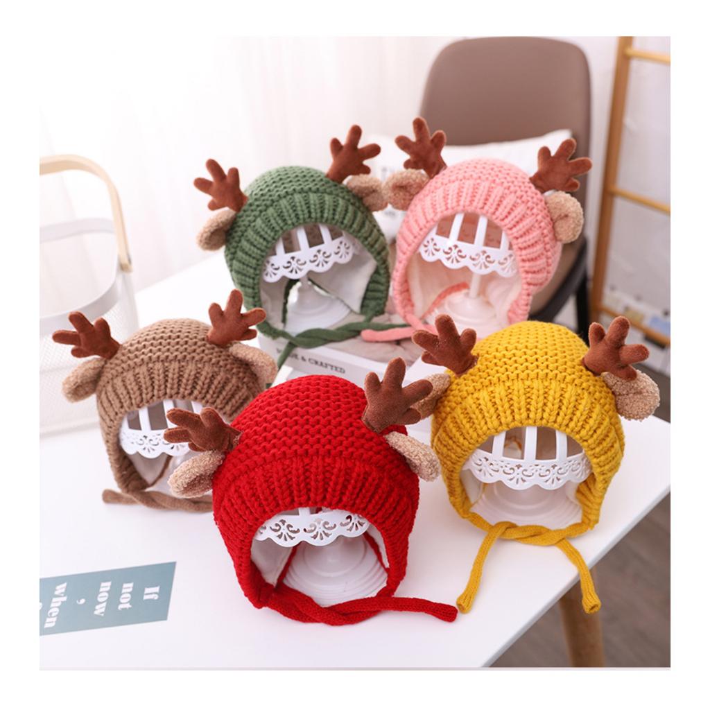 Children's Winter Knitted Hat With Ear And Warm Knitted Hat